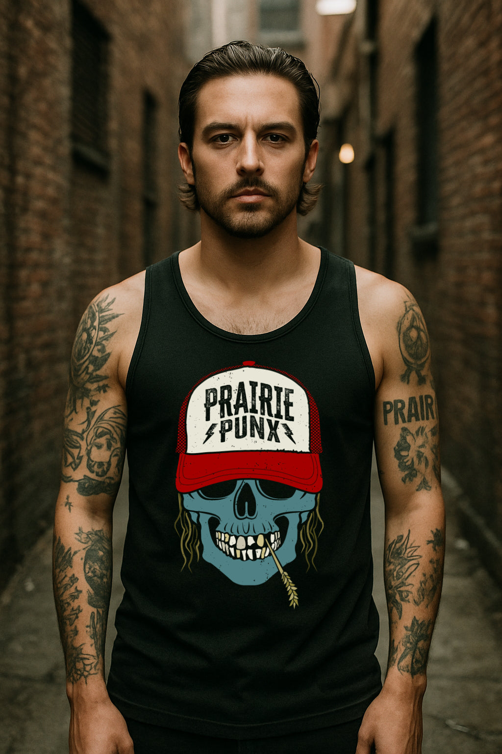 Men’s Premium Punx Head Tank Top
