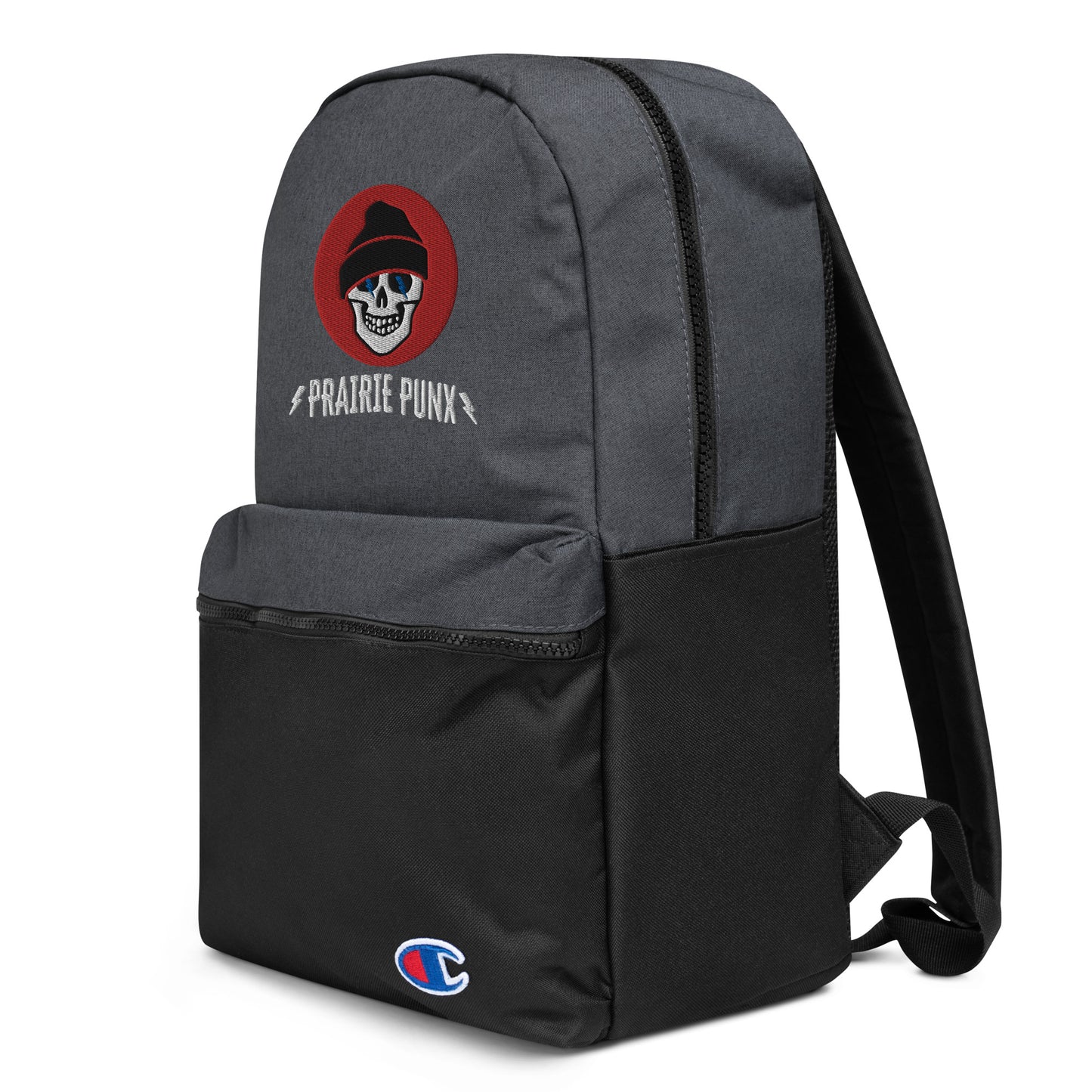 Prairie Punx Embroidered Champion Backpack