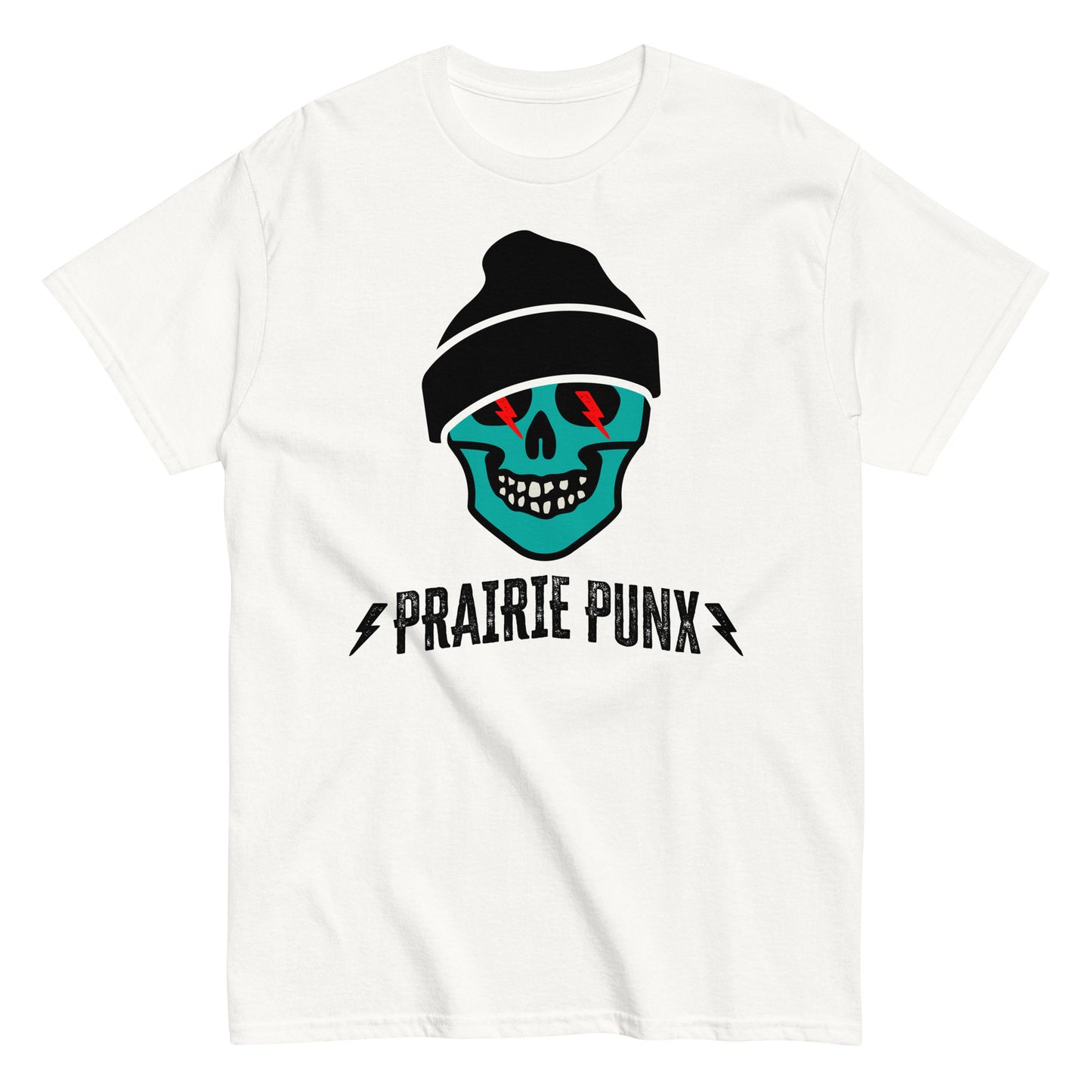 Men's Praire Punx White Tee