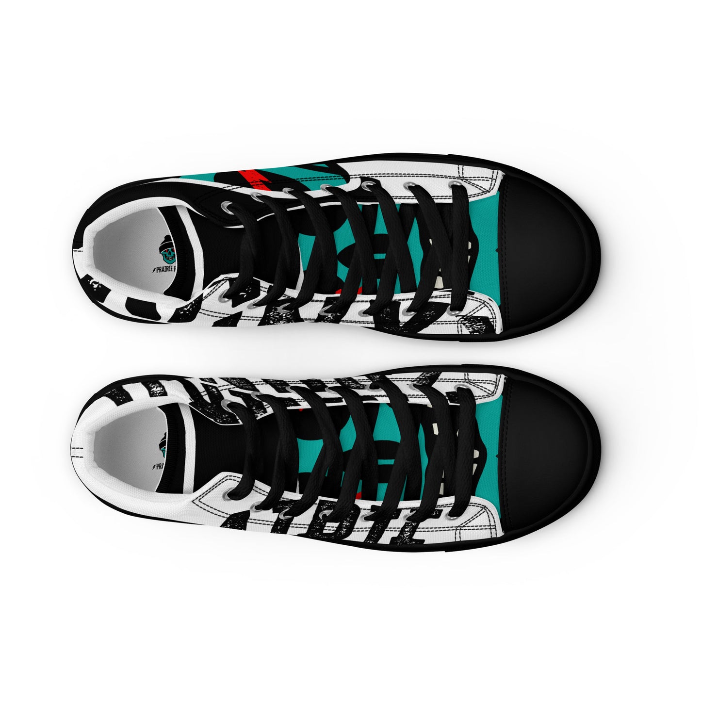 Prairie Punx Men’s High Top Canvas Shoes