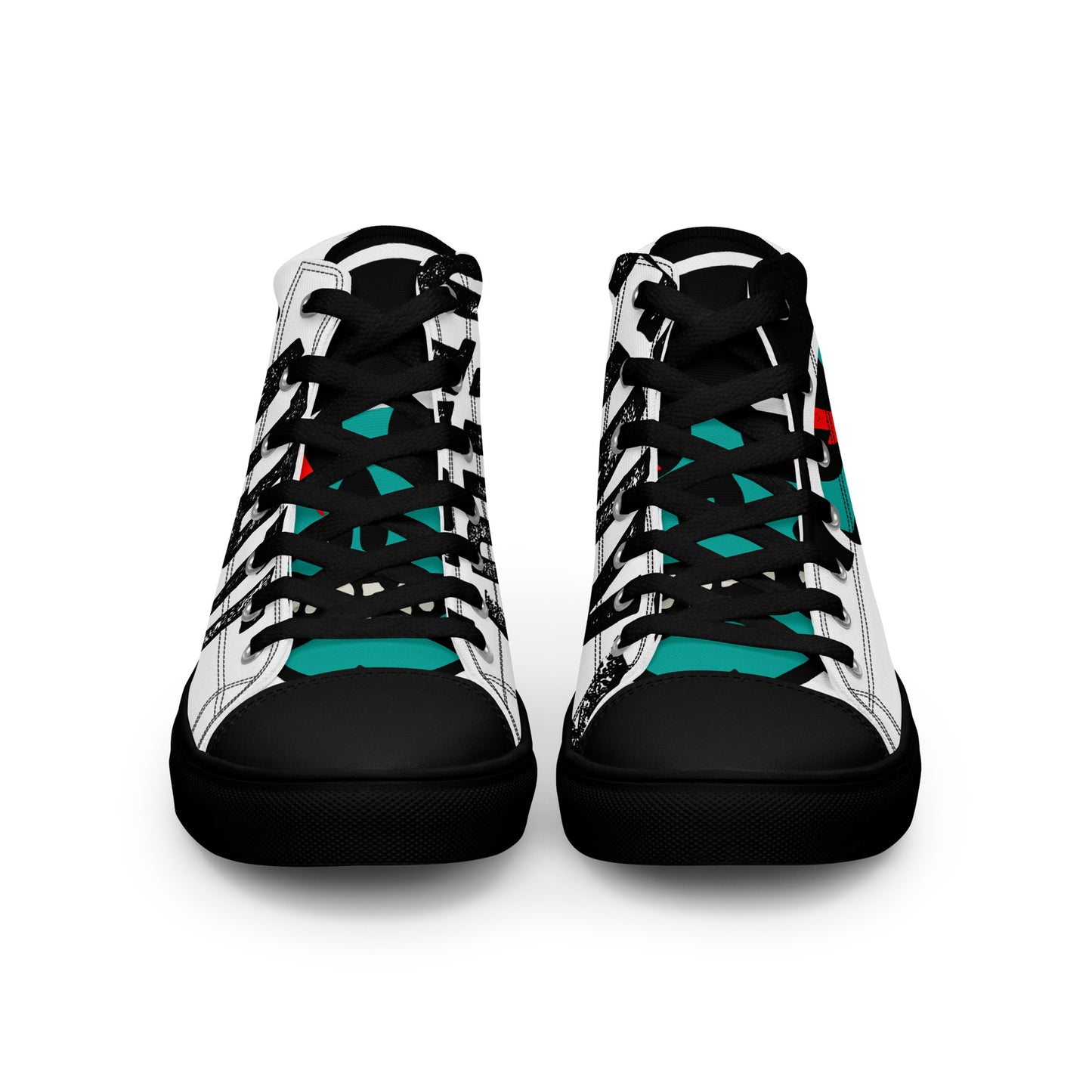 Prairie Punx Men’s High Top Canvas Shoes