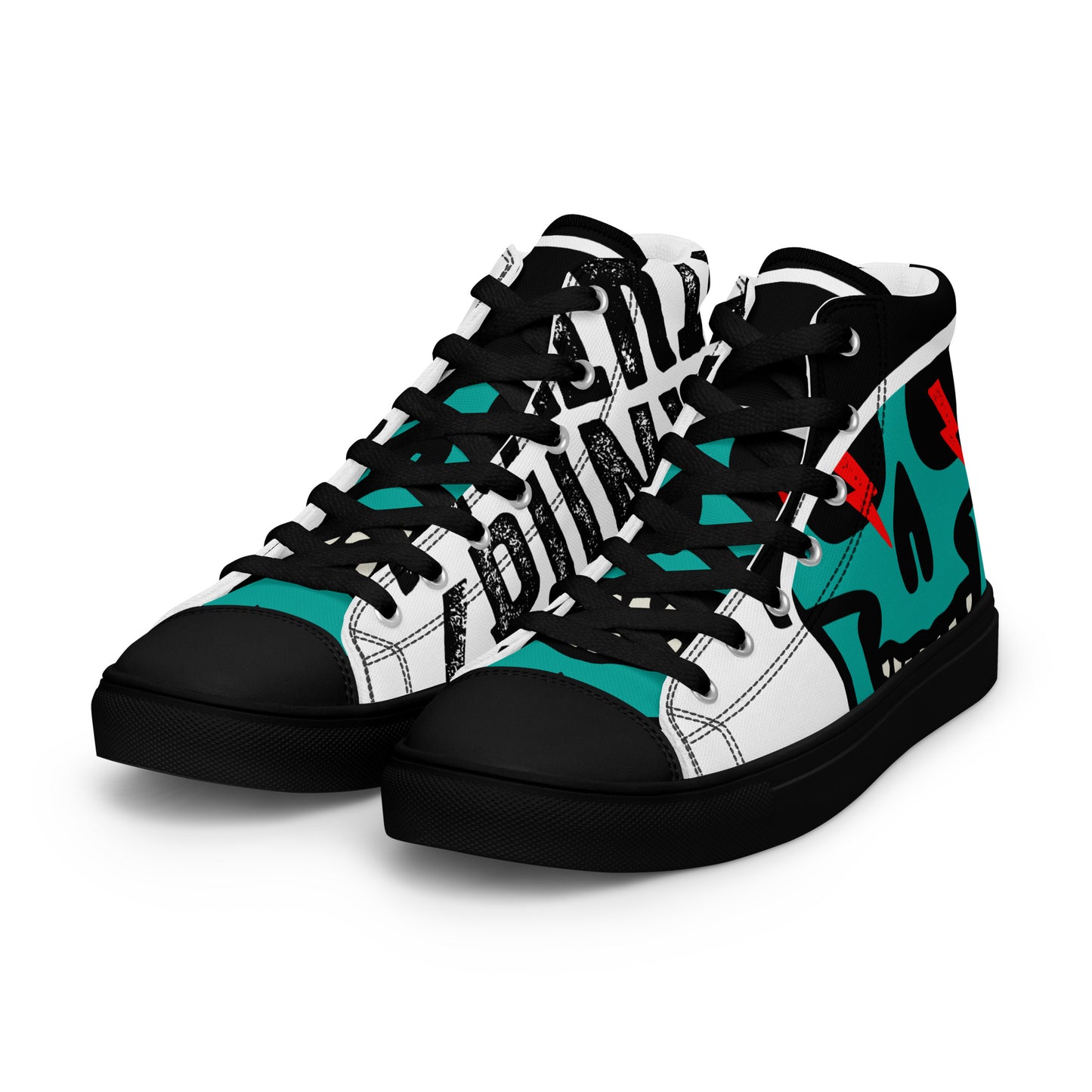 Prairie Punx Men’s High Top Canvas Shoes