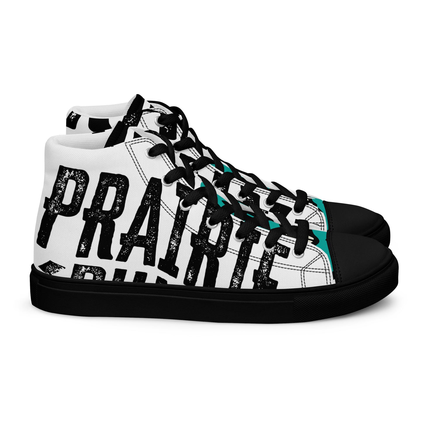 Prairie Punx Men’s High Top Canvas Shoes