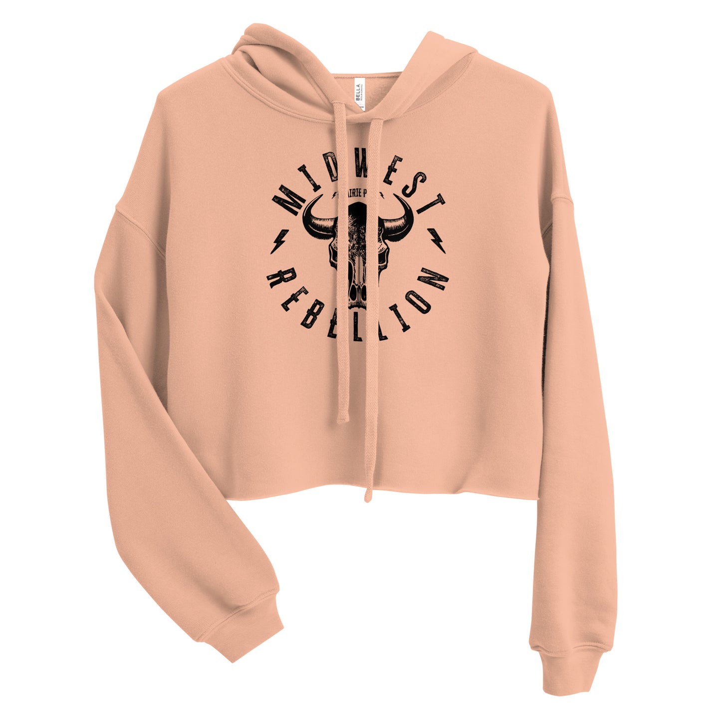 Midwest Rebellion Crop Hoodie