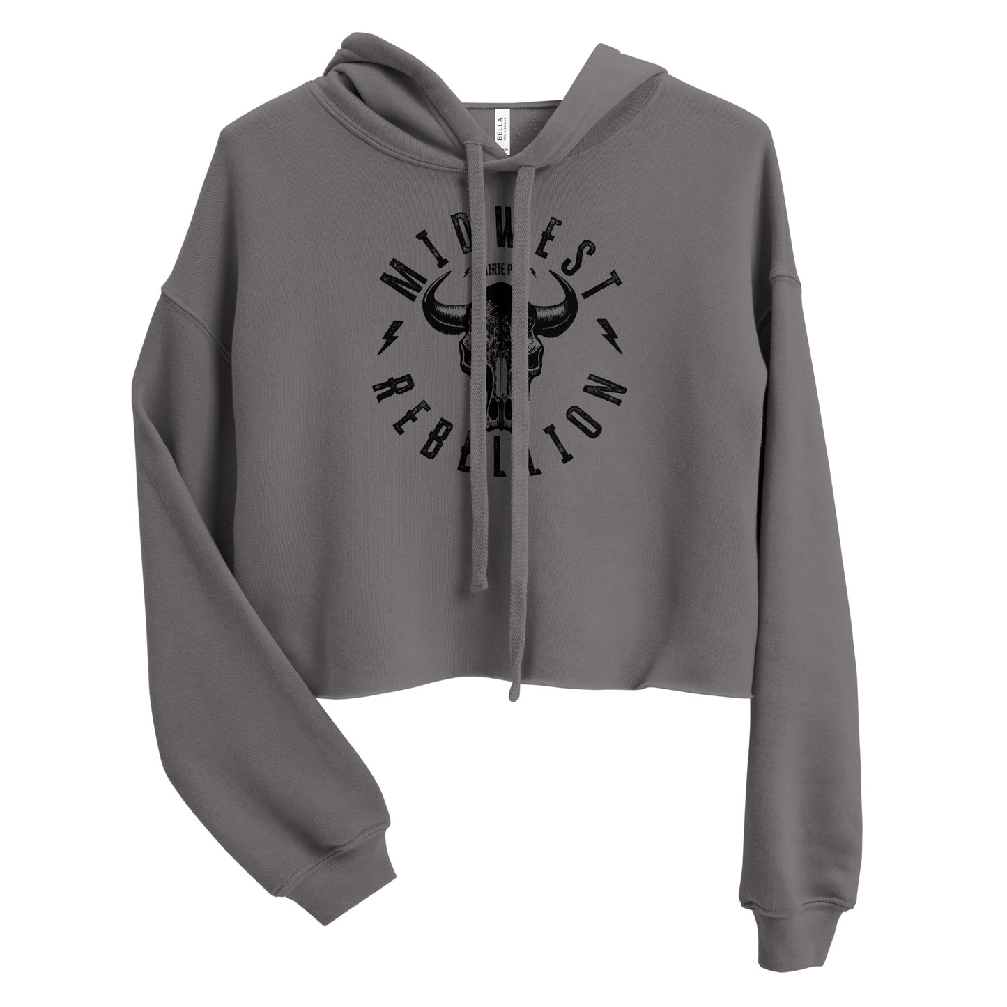 Midwest Rebellion Crop Hoodie