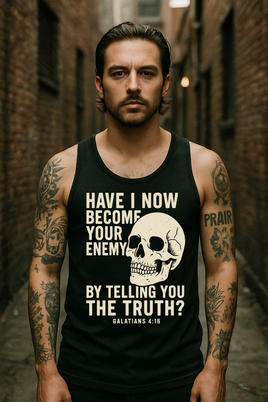 Men’s Premium Become Your Enemy Tank Top