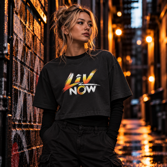 LivNow Women’s Cropped Tee