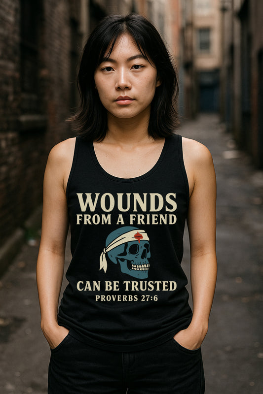 Men’s Premium Wounds From a Frined Tank Top