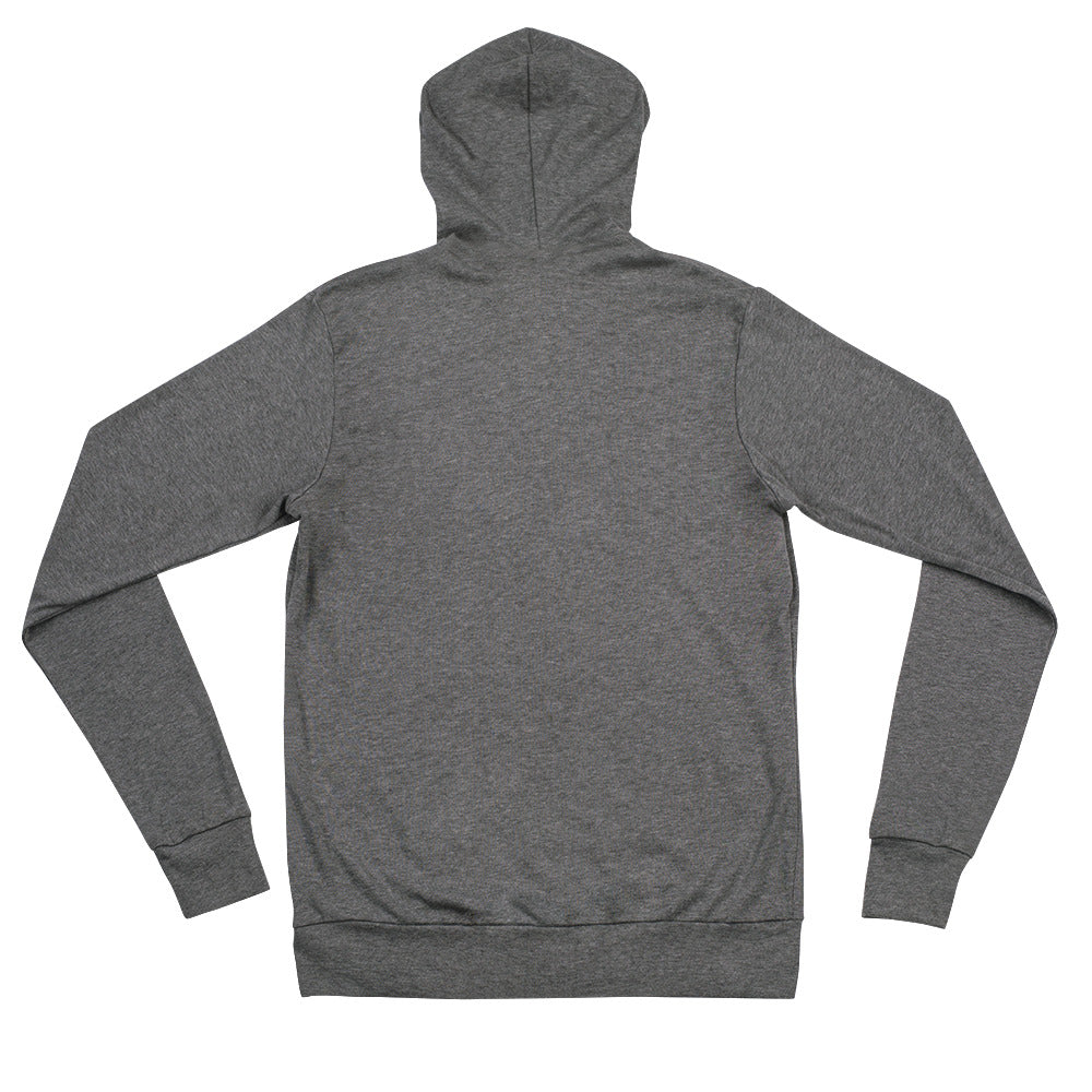 PRESS CHURCH Unisex zip hoodie